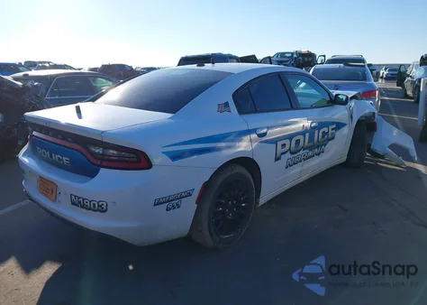 2019 Dodge Charger Police Awd z USA, uszkodzony, nr VIN 2C3CDXKT9KH647369